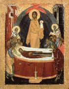 THEOPHANES the Greek Dormition of the virgin oil on canvas